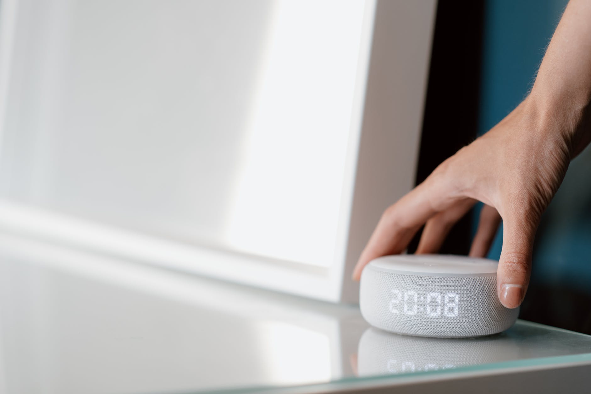 setting an AlexaDot smart speaker on the Glass desktop interoperable ecosystem